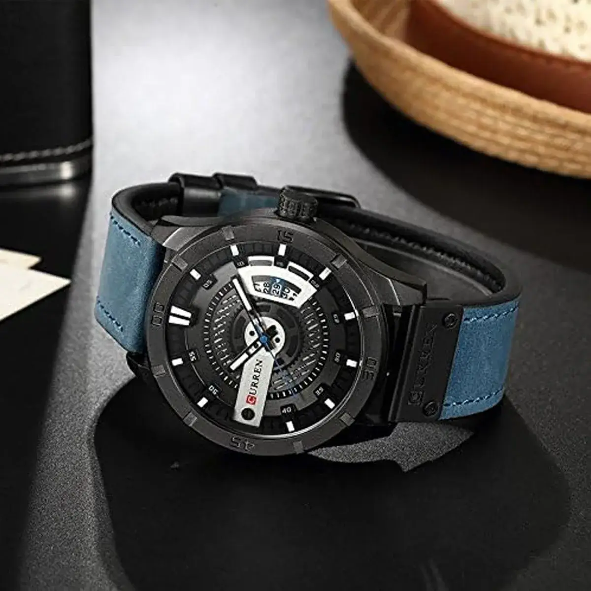 Inspired by curren belt men women CN 8301 Sports Watch Luxury Brand Military Watches Male Analog Date Quartz Watch Men Casual Leather Wrist Watch For men - Biswas Bazar biswas bazar Biswas Bazar biswas bazar Inspired by curren belt men women CN 8301 Sports Watch Luxury Brand Military Watches Male Analog Date Quartz Watch Men Casual Leather Wrist Watch For men 1339bc9cea58fda72d53d97d10984e84.png 2200x2200q80.png 1339bc9cea58fda72d53d97d10984e84.png_2200x2200q80.png_ - 4 Inspired by curren belt men women CN 8301 Sports Watch Luxury Brand Military Watches Male Analog Date Quartz Watch Men Casual Leather Wrist Watch For men - Image 4